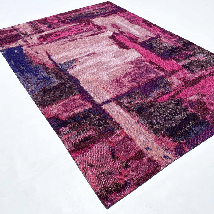 Smart Serisi Soyut Desenli Makine Dokuma Halı, mor, 80x150 – 200x290 cm — Halıcızade
