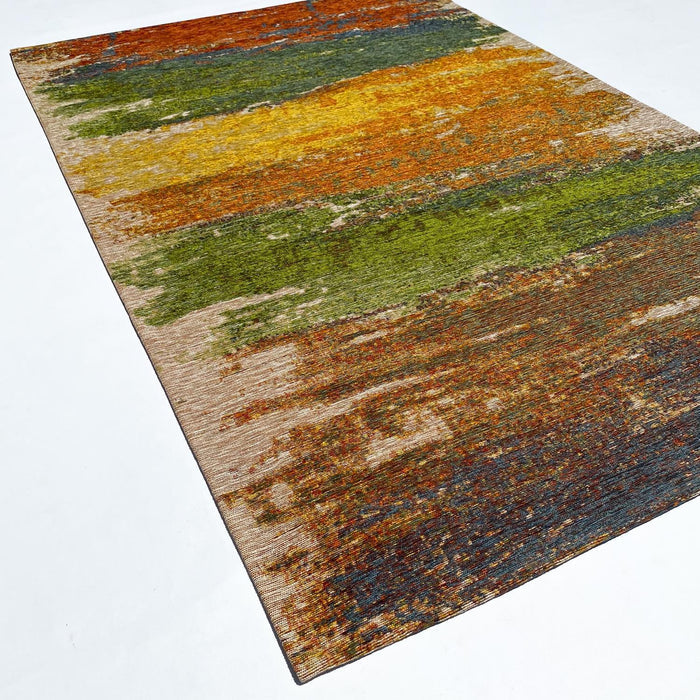 Smart Serisi Soyut Desenli Makine Dokuma Halı, rengarenk, 80x150 – 200x290 cm — Halıcızade
