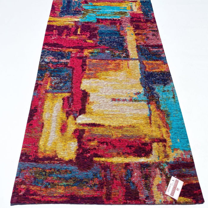 Smart Serisi Soyut Desenli Makine Dokuma Halı — 120x180 cm