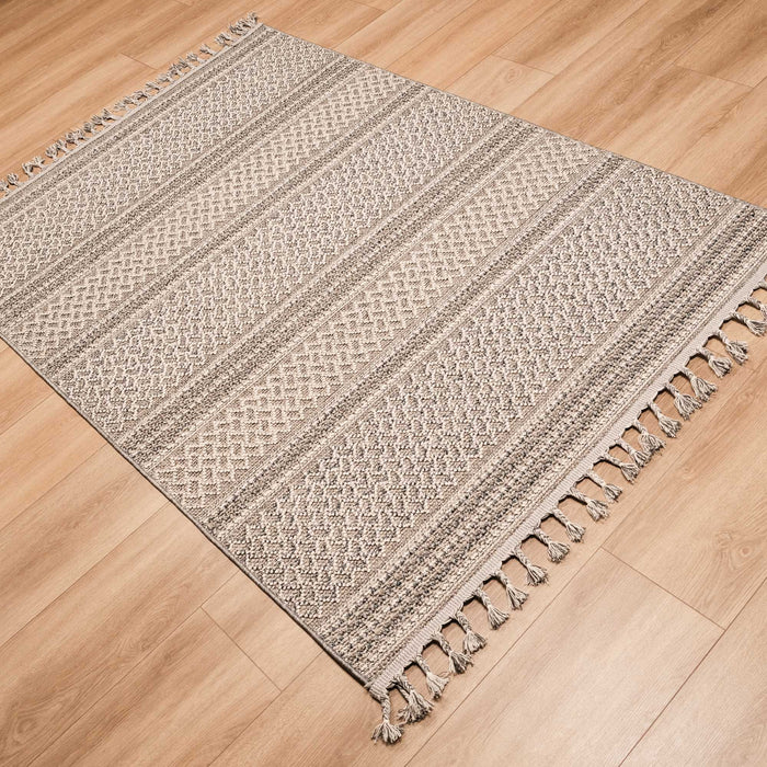 Soho Serisi İskandinav Desenli Makine Dokuma Halı, gri, 80x150 – 200x290 cm — Halıcızade