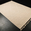 Soho Serisi İskandinav Desenli Makine Dokuma Halı, bej, 80x150 – 200x290 cm — Halıcızade