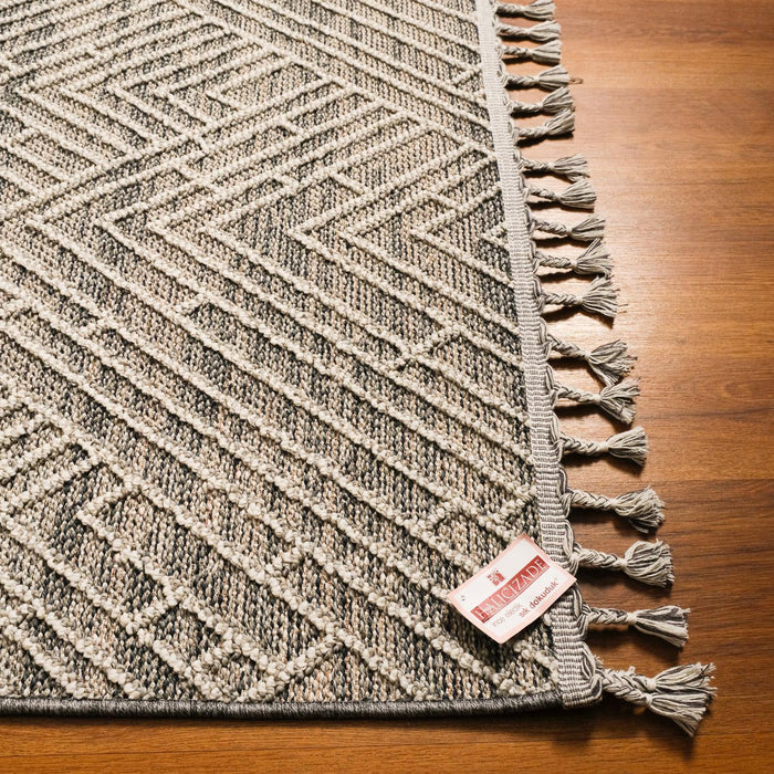 Soho Serisi İskandinav Desenli Makine Dokuma Halı — 130x190, 160x230, 200x290 cm