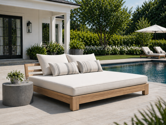 Square-Rectangle Daybed Cushions