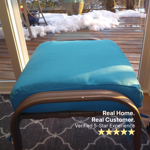 Square-Rectangle Ottoman Cushions