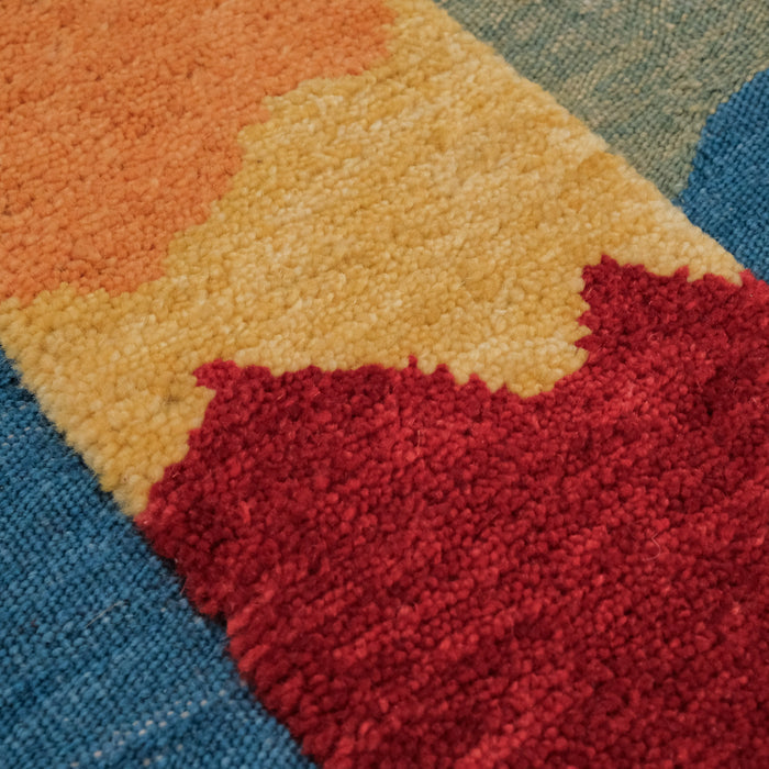 Studio Potato Kaleidoscope Yün El Dokuması Kilim