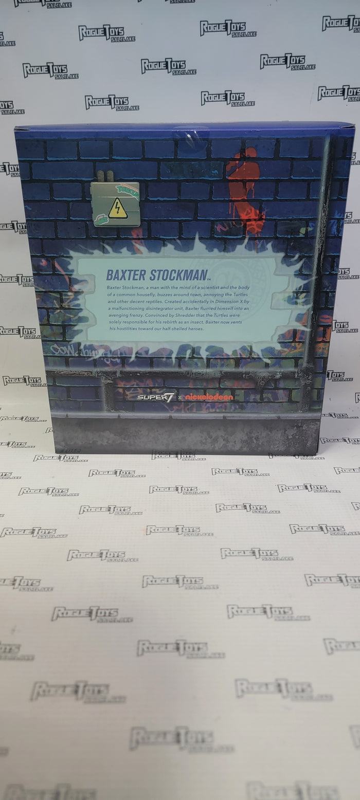 Super 7  Teenage Mutant Ninja Turtles Ultimates Baxter Stockman (Translucent)