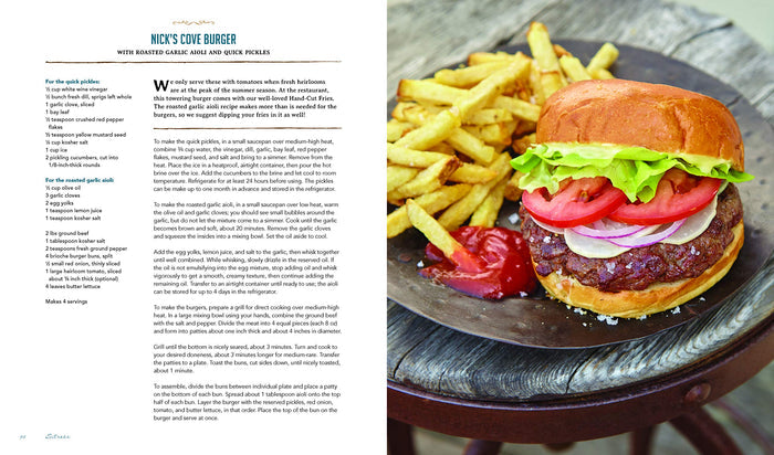 Table with a View: The History and Recipes of Nick's Cove (Dena Grunt)