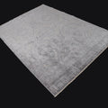 Taftan Serisi Vintage Desenli Tezgah Dokuma Halı, gri, 80x140 – 300x390 cm — Halıcızade