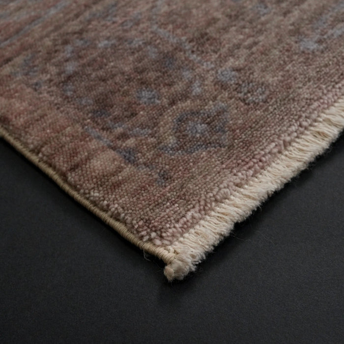 Taftan Serisi Vintage Desenli Tezgah Dokuma Halı — modern tasarım
