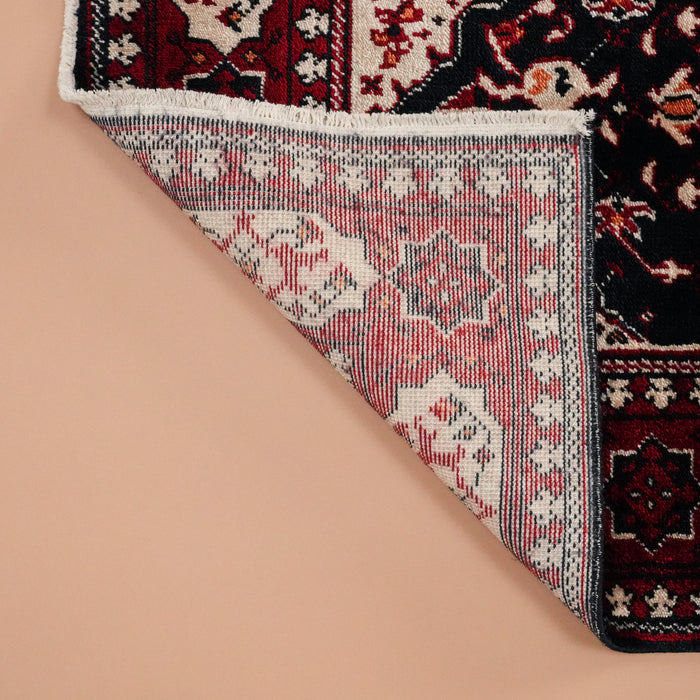 Tezgah Dokuma Tencel Bordo Seccade Halı