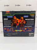 The Loyal Subjects BST AXN Nickelodeon Teenage Mutant Ninja Turtles (TMNT) Bebop (Arcade Flashing) & Rocksteady (Arcade Flashing