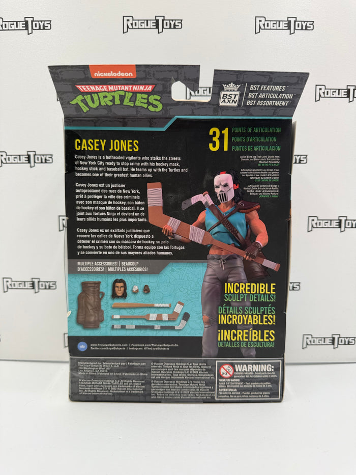 The Loyal Subjects BST AXN Nickelodeon Teenage Mutant Ninja Turtles (TMNT) Casey Jones