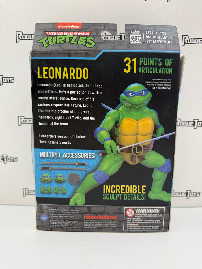 The Loyal Subjects BST AXN Nickelodeon Teenage Mutant Ninja Turtles (TMNT) Leonardo