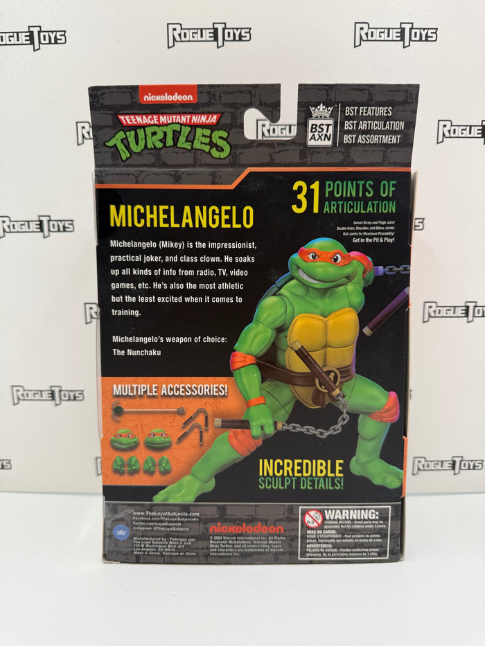 The Loyal Subjects BST AXN Nickelodeon Teenage Mutant Ninja Turtles (TMNT) Michelangelo