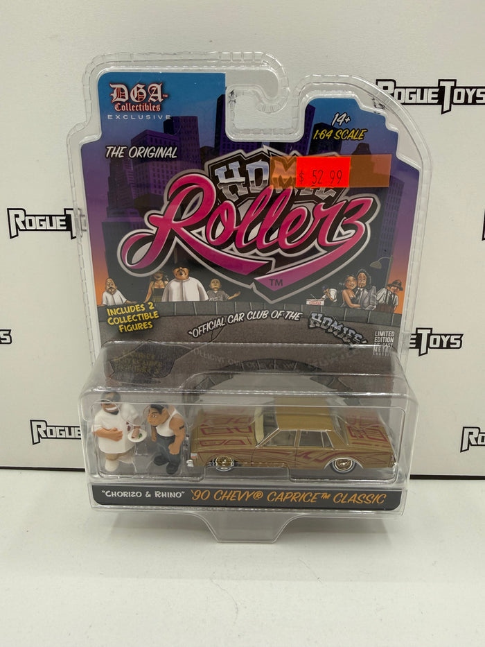 The Original Homies Rollers “Chorizo & Rhino” ‘90 Chevy Caprice Classic (DGA Collectibles Exclusive)