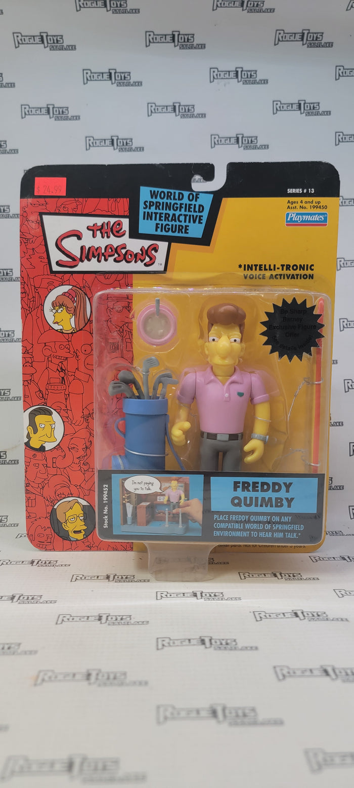 The Simpsons World of Springfield Freddy Quimby