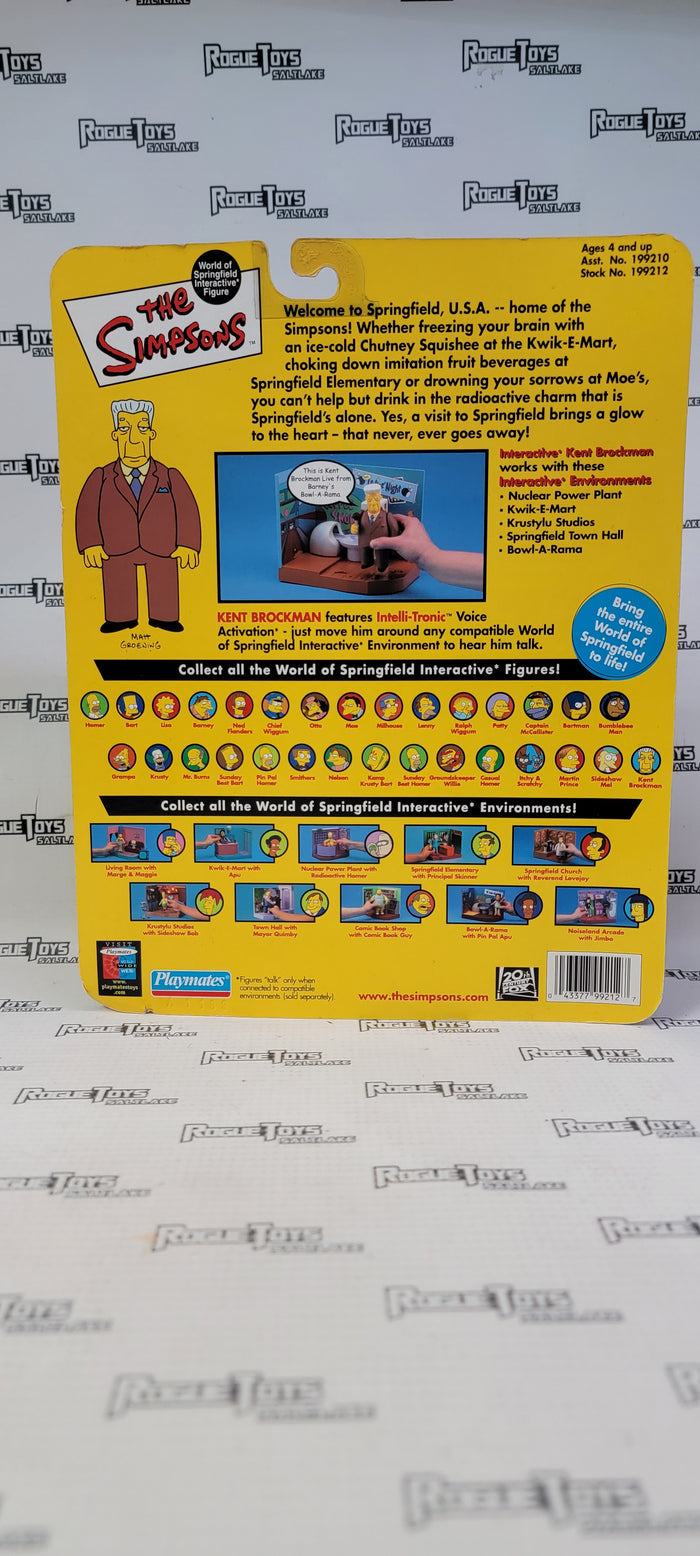 The Simpsons World of Springfield Kent Brockman