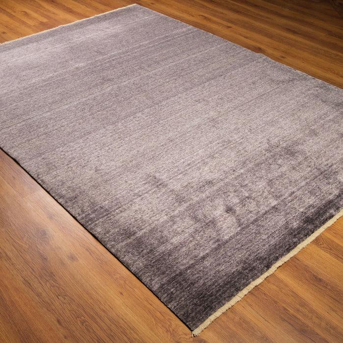 Tibet Serisi Sade Desenli Makine Dokuma Halı, antrasit, 80x140 – 260x370 cm — Halıcızade