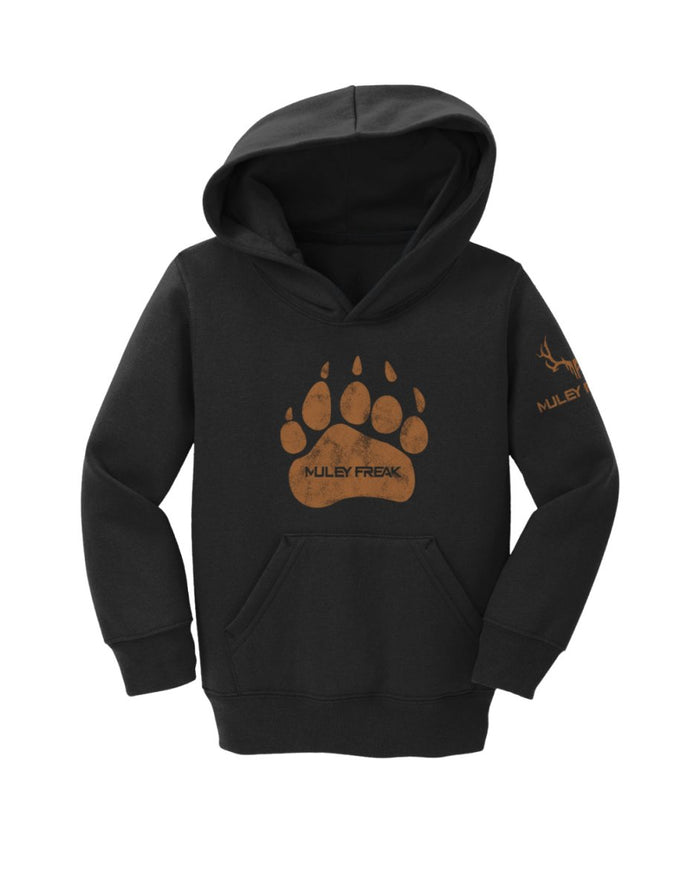 Kid's Bear Paw Hoodie - Muley Freak