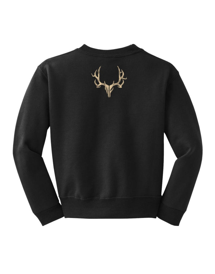 Toddler Floral Skull Sweater - Muley Freak