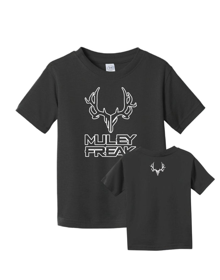 Toddler Stacked Logo Tee - Muley Freak