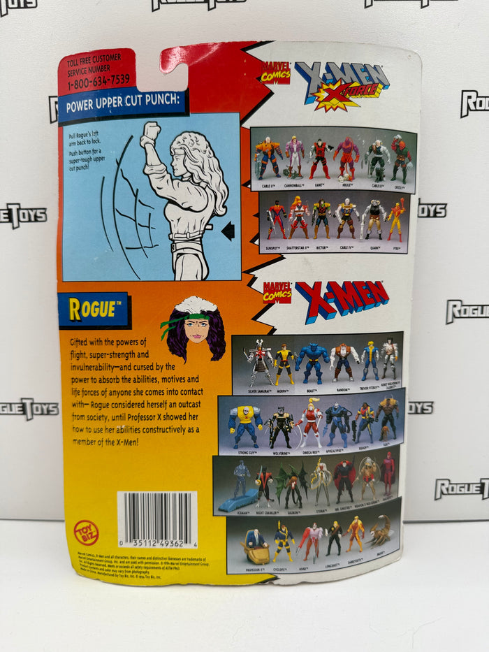 ToyBiz Marvel Comics X-Men Rogue (Power Uppercut Punch!)