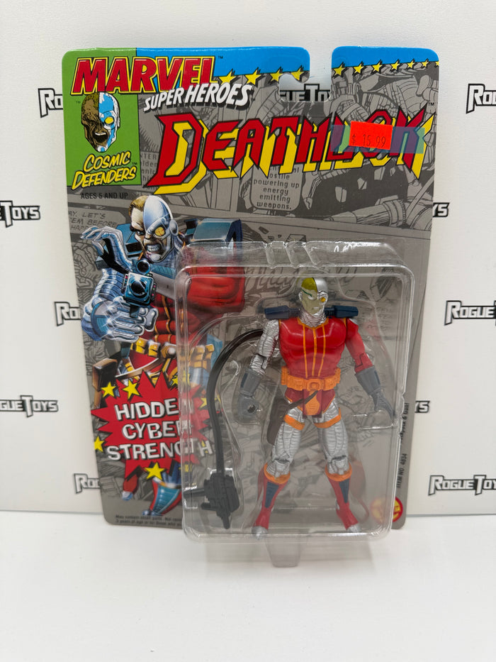 ToyBiz Marvel Super Heroes Cosmic Defenders Deathlok (Hidden Cyber Strength!)
