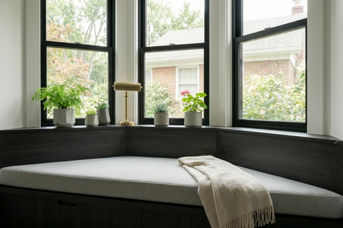 Trapezoid Bay Window Cushions