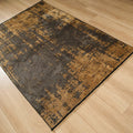 Tribal Serisi Soyut Desenli Makine Dokuma Halı, gri, 80x150 – 200x290 cm — Halıcızade