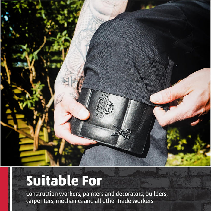 TuffStuff 779 Knee Pads (Pair), Black, One Size