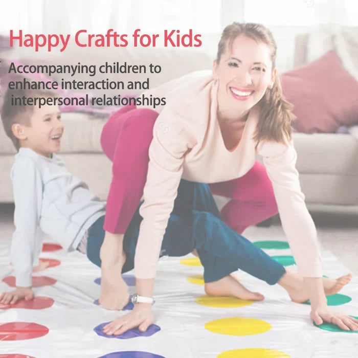 Twist Board Game: Family Fun with Body Movements - Party Game