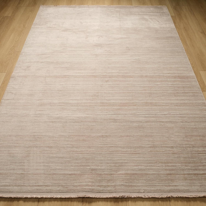 Verona Dyed Serisi Soyut Desenli Makine Dokuma Halı, krem, 160x230 – 200x290 cm — Halıcızade