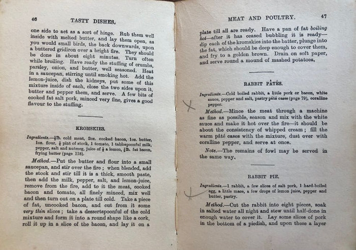 (Victorian) Tasty Dishes: Simple and Economical, Made from Tested Recipes