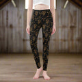 Western Desert Print Leggings - Cozy Corner