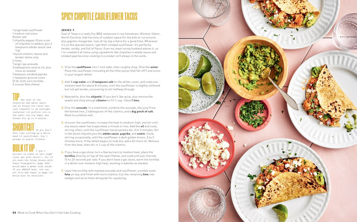 What to Cook When You Don't Feel Like Cooking (Caroline Chambers) *Signed*