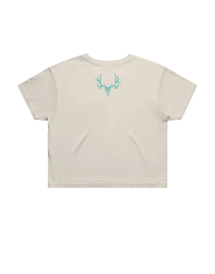 Women's Floral Skull Tee - Muley Freak