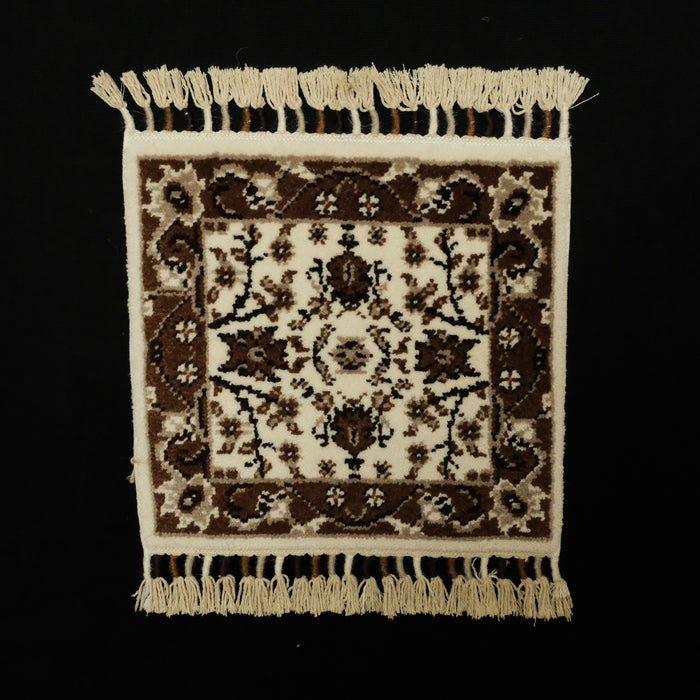 Zara Serisi Anadolu Desenli Tezgah Dokuma Halı — 30x30 cm