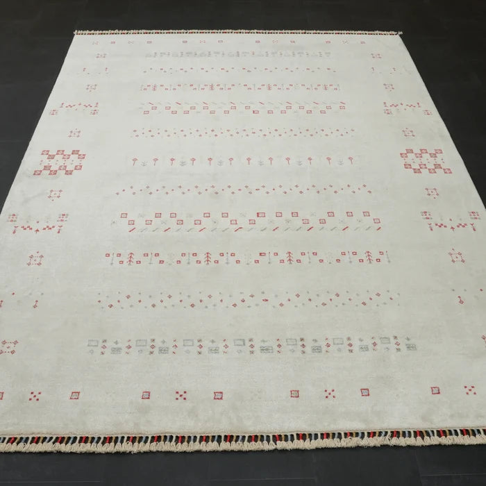 Zara Serisi Etnik Desenli Tezgah Dokuma Halı — 80x140, 90x150, 90x190, 80x290 cm