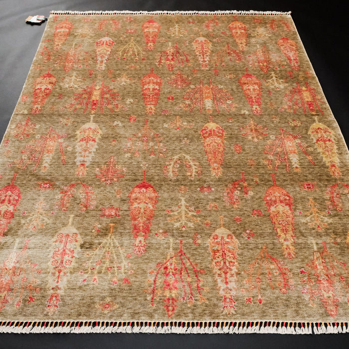 Zara Serisi Otantik Desenli Tezgah Dokuma Halı — 80x140, 90x150, 90x190, 80x290 cm