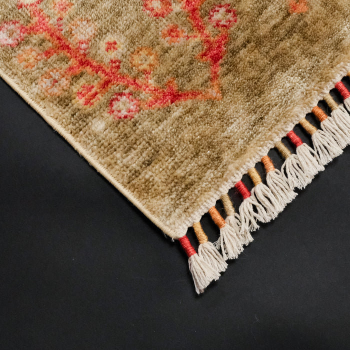 Zara Serisi Otantik Desenli Tezgah Dokuma Halı — tencel