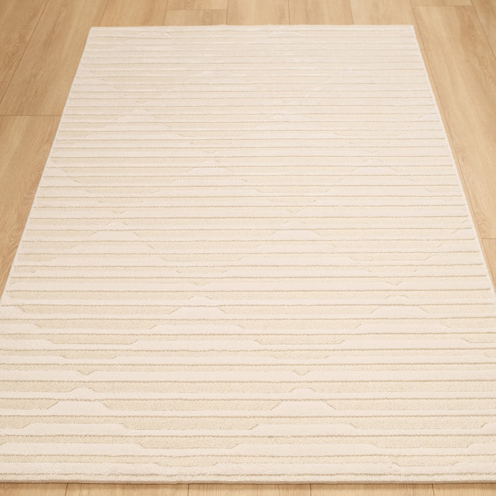 Zenith Serisi Çizgi Desenli Makine Dokuma Halı — 80x150, 120x180, 80x300, 160x230 cm